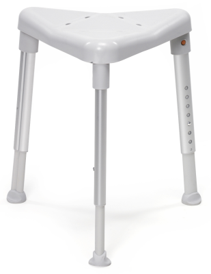 Edge Shower Stool - White