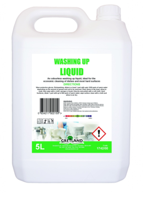 Washing Up Liquid 5 Litre Multipack (x4)