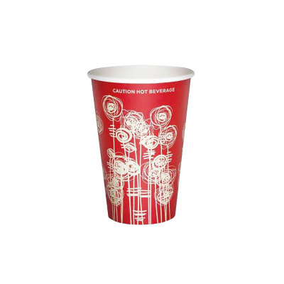 Paper Vending Cup 9Oz 25cl Swirl Design (Pack of 1000)