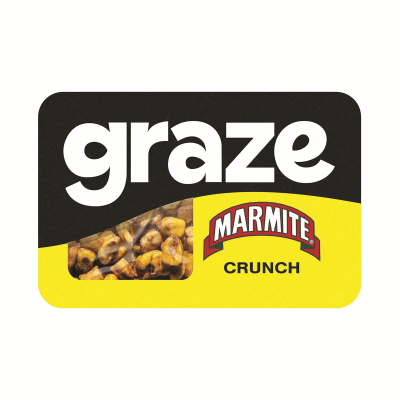 Graze Marmite Crunch Punnet 28g