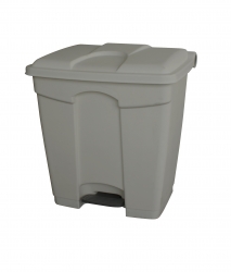 30 Litre Step On Container Grey