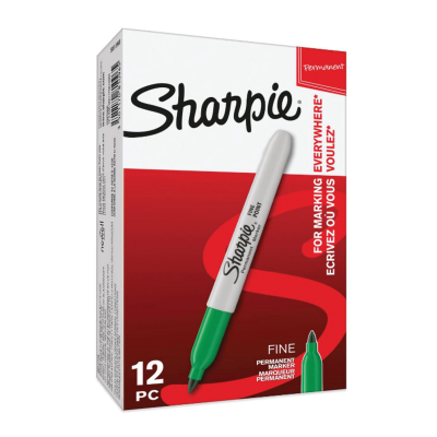 Sharpie Permanent Marker Fine Tip Green