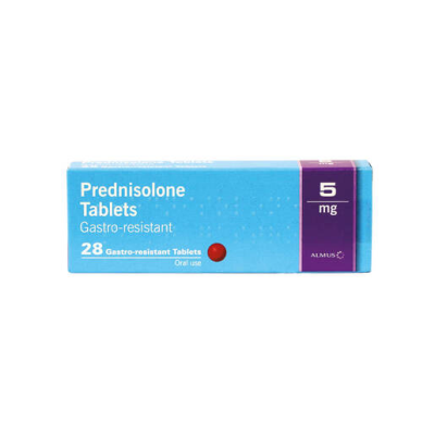 (POM) Prednisolone - 5mg - Tablets - (Pack 28)