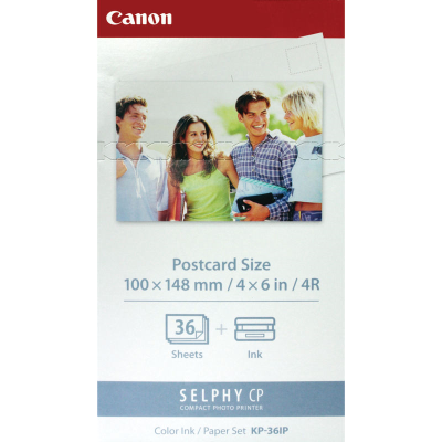 Canon KP-36IP Ink Cartridge & Photo Paper Pack