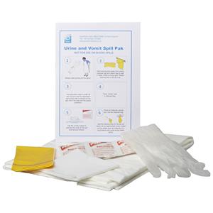 Guest Urine and Vomit Spill-Pak with Super Absorbent Pad