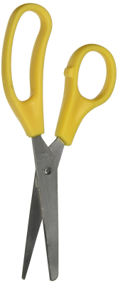 Plastic Handled Dressing Scissor Sharp/Blunt Single (x1)