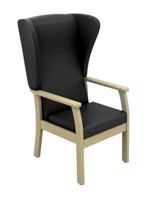 Atlas High Back Patient Arm Chair With Arms & Wings