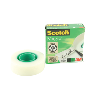 3M Scotch Small Core Magic Tape 19mm x 33m (Single)