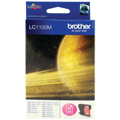 Brother LC1100M InkJet Print Cartridge Magenta