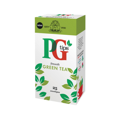 PG Tips Green Tea Envelope (25 Pack)