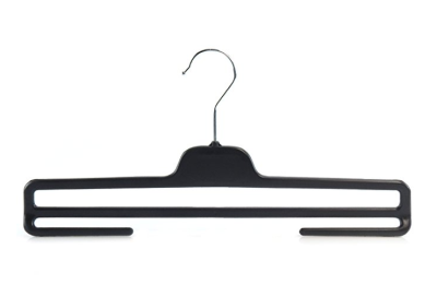 Plastic Clothes Hangers with Trouser Bar 34cm