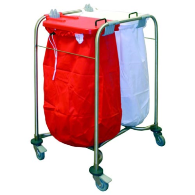 Laundry Trolleys Colour Coded Lids 2 Bag