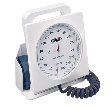 Accoson SIX Series Aneroid Sphygmomanometer Desk Model - Adult Ambidex Cuff