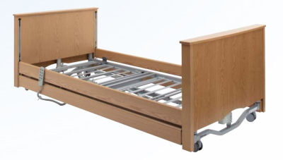 Bradshaw Low Nursing Bed Beech