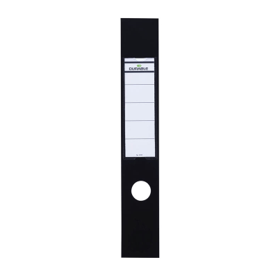 Lever Arch Spine Labels Black