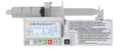 BD BodyGuard T Ambulatory Syringe Pump