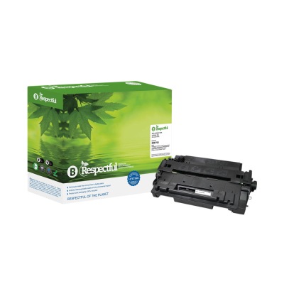 Respectful HP 55A Compatible Black LaserJet Toner Cartridge CE255A