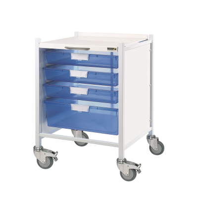 VISTA 40 Trolley 3 Single/1 Double Trays