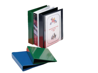 A4 65mm Presentation 4 D Ring Binder Black