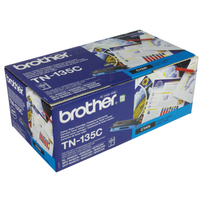 Brother TN135 High Capacity Toner Cyan