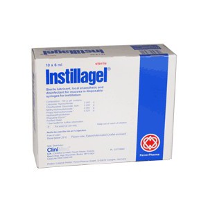 (POM) Instillagel - 6ml - Pre-filled Syringe - (Pack 10) | Medical Supermarket