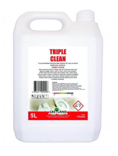 Triple Clean Washroom Cleaner 5 Litre- Pack of 1 | Medical Supermarket