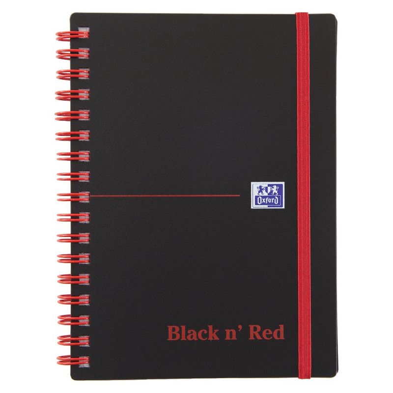 Black n Red A6 Wirebound Notebook | Medical Supermarket