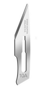 Swann Morton Stainless Steel Scalpel Blades Number 10A | Medical Supermarket