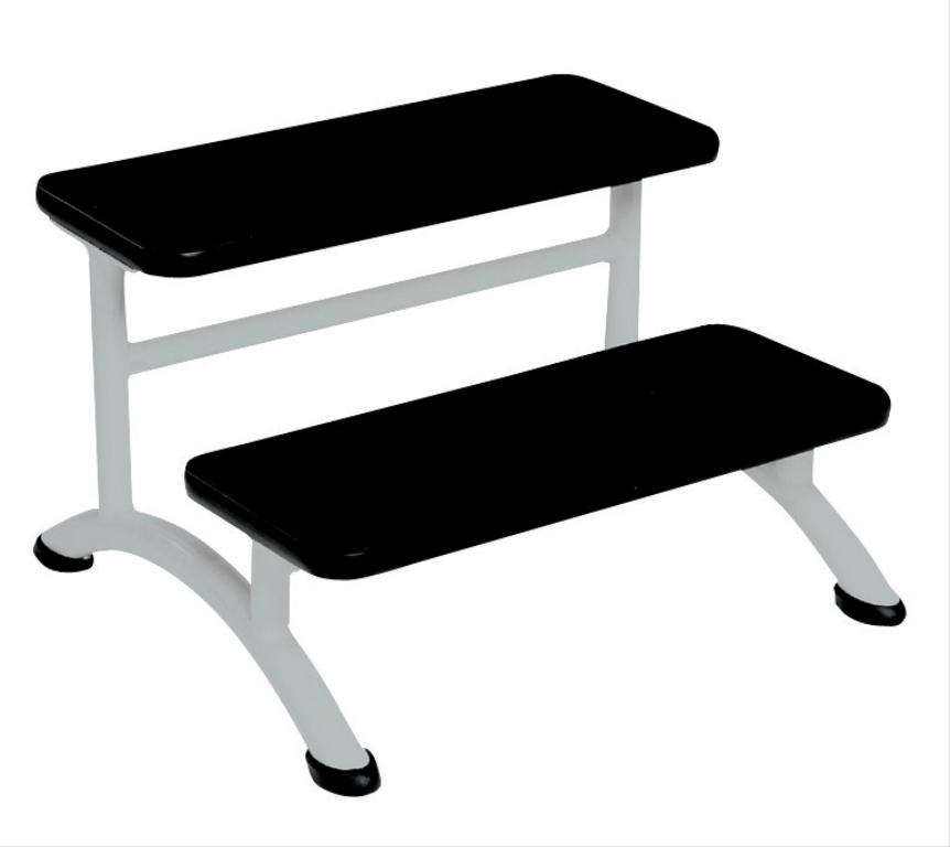 Couch Step - Double Tier White | Medical Supermarket