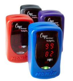 Nonin Onyx Vantage 9590 Finger Pulse Oximeter Black | Medical Supermarket