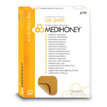 MediHoney Gel Sheet A/B 5cmSQ | Medical Supermarket
