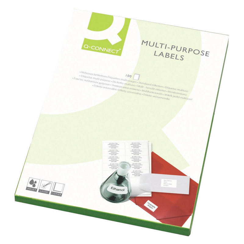 Multi Purpose Labels 38.1 x 21.2mm (65 Per Sheet) | Medical Supermarket
