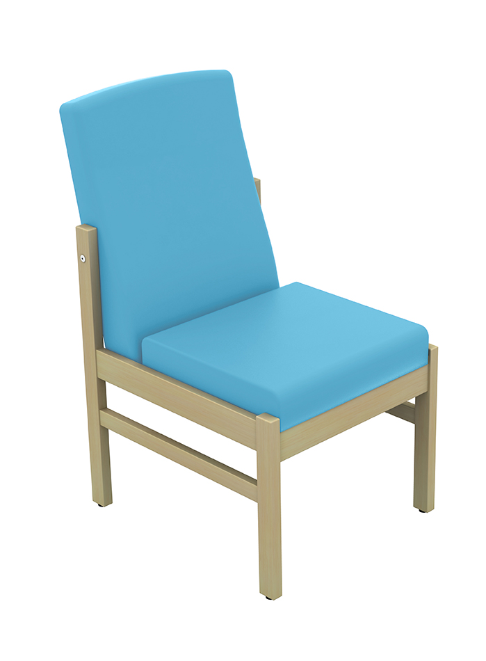 Atlas Patient Low Back Armchair Without Arms | Medical Supermarket