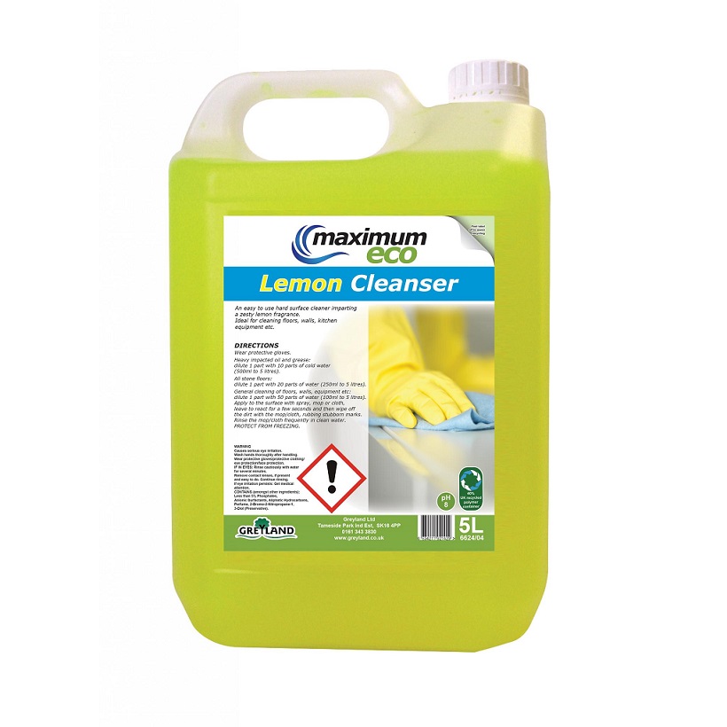 Lemon Cleanser 5 Litre- Pack of 1 | Medical Supermarket