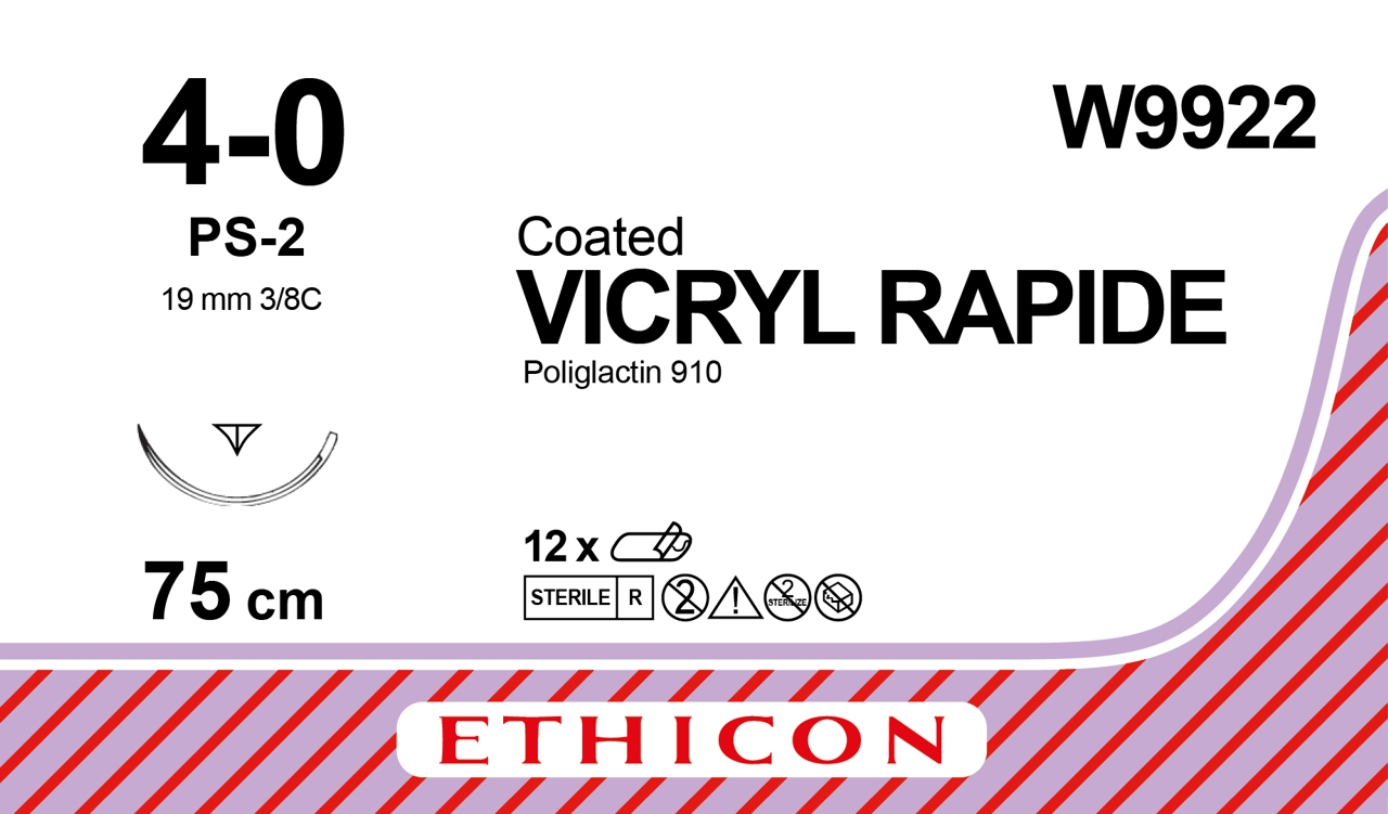 Ethicon Coated Vicryl Rapide Suture W9922 | Medical Supermarket