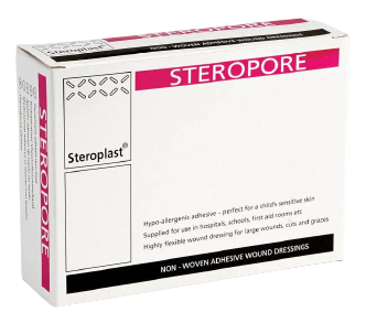 Steropore Adhesive Wound Dressing 8.6cm x 6cm | Medical Supermarket
