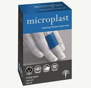 Blue Detectable Plasters 1.9cm X 7.2cm | Medical Supermarket