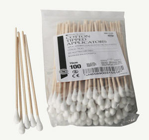 Swab Stick Non Sterile 15cm Cotton Tip Applicators | Medical Supermarket