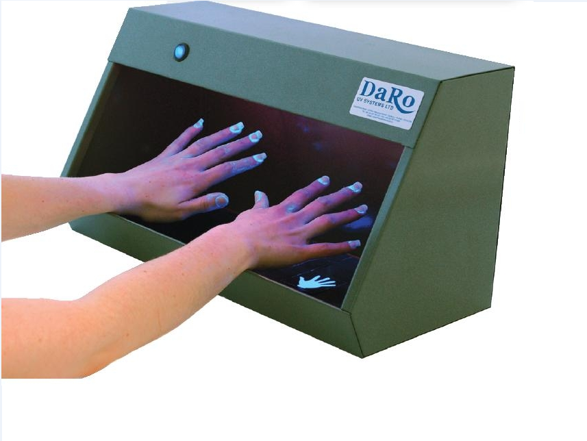 DaRo UV Systems Hand Inspection Cabinet Starter Kit | Medical Supermarket