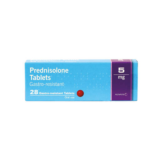 (POM) Prednisolone - 5mg - Tablets - (Pack 28) | Medical Supermarket