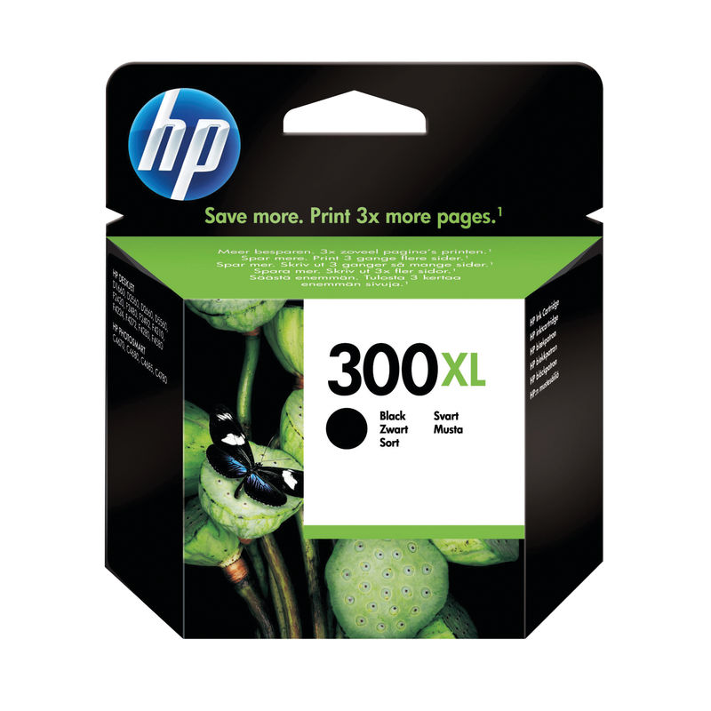 HP No.300XL High Capacity Ink Cartridge Black | Medical Supermarket