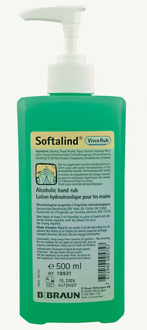 Softalind Visco Rub 500ml | Medical Supermarket