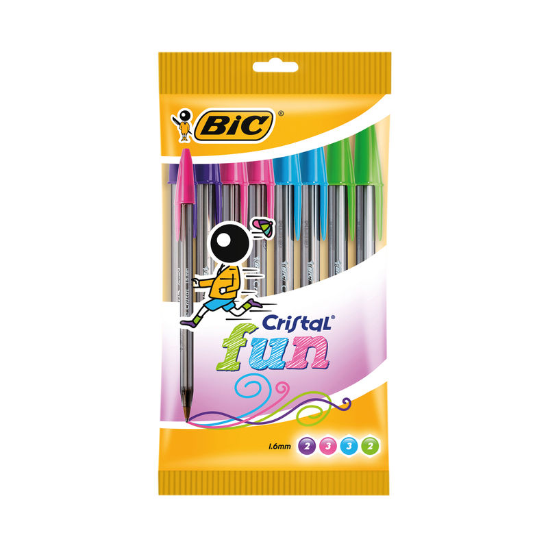 Bic Cristal Pen Multicoloured | Medical Supermarket