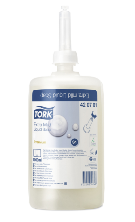 Tork Extra Mild Lotion Soap 1L | Medical Supermarket