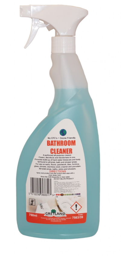 Bathroom Cleaner 750ml Spray - Multipack (x6) | Medical Supermarket