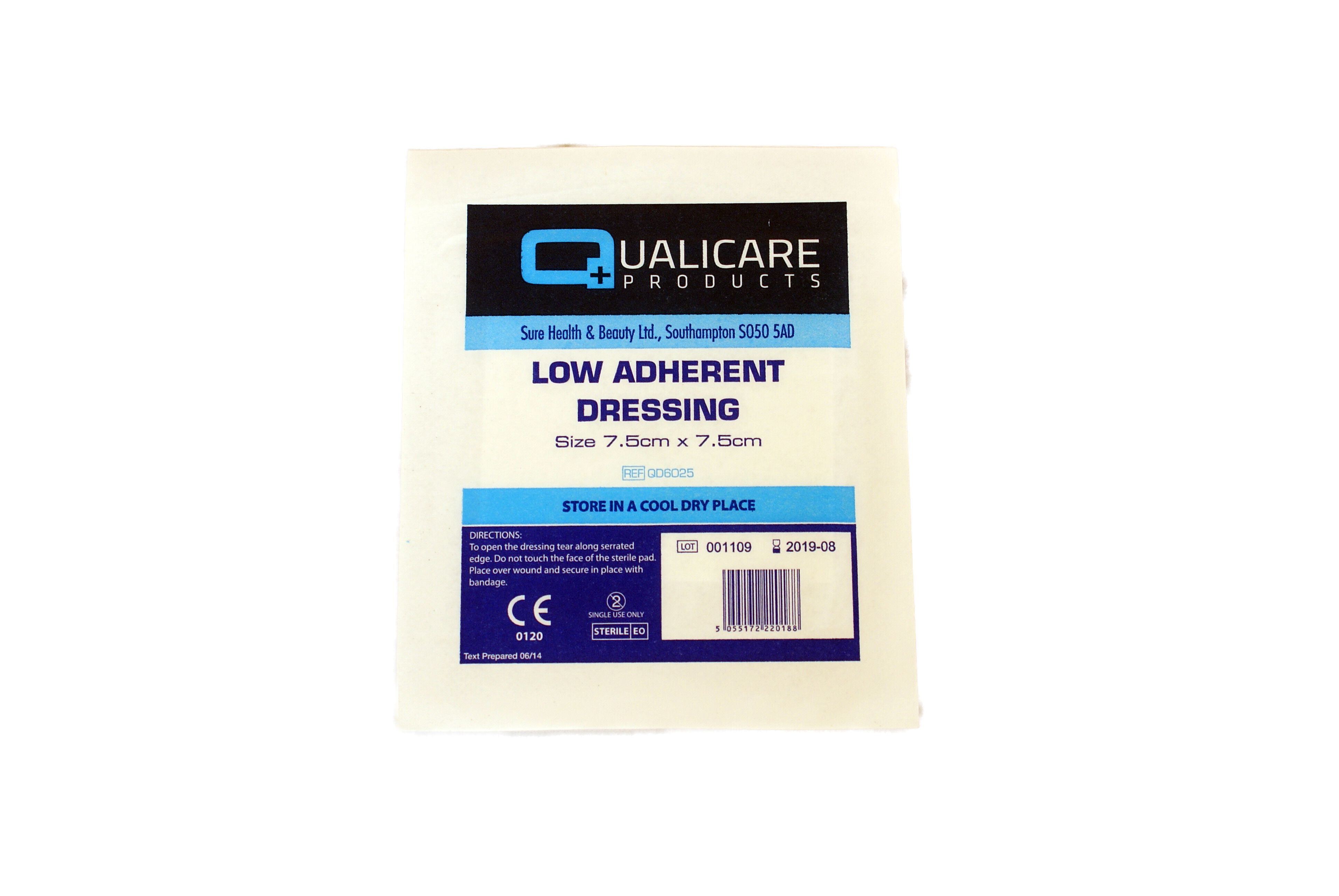 Low Adherent Dressing 7.5cm x 7.5cm | Medical Supermarket