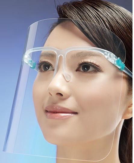 Face Shield with Safety Glasses Safety Glasses Only | Medical Supermarket