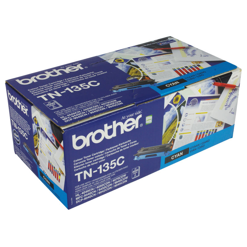 Brother TN135 High Capacity Toner Cyan | Medical Supermarket