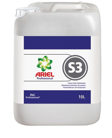 P&G Ariel Professional S3 Colour Safe Stain Buster 10L | Medical Supermarket