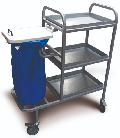 Bed Changing Trolley with Removable Shelves and Lid | Medical Supermarket